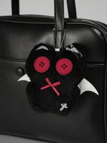 ROMWE Goth Taschenanhänger - Schwarz - Übersicht 3