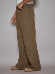 Musero 宽松喇叭裤 秋冬/春夏款 - 灰色 - 查看 3