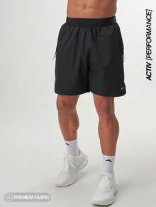 Quần short thể thao ARC Activewear Chạy bộ Bóng rổ Nhanh khô Thể dục Phòng tập Thể dục Tập luyện Quần short tập luyện - màu đen - Xem 1