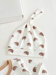 Minimalist Casual Pattern Newborn Gift Set Come Home Baby Outfits Cozy Baby Clothes Baby Clothes Neutral Warm Baby Clothes Cozy Pixies Set Fall Winter