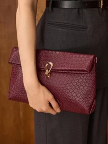 MOTF PREMIUM LADIES' HANDBAG - Burgundy - View 8