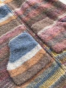 Chillumni 秋冬新款时尚口袋设计宽松男士连帽开衫，多色可选 - 彩色 - 查看 6