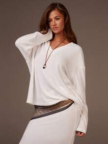 Athîral Winter Clothes, White Set New Year ,Women's Casual Two Piece Set