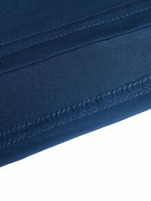 Manfinity Homme Áo thun nam cổ tròn tay dài thường ngày đa năng họa tiết lá bài thời trang, áo thun tay dài màu xanh navy họa tiết vua, mùa thu - Màu xanh hải quân - Xem 8