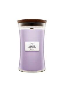 Lavender Spa Large Hourglass Candle 610 G - Lavender Spa - View 2