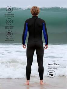 Manfinity Swimmode Muta intera da uomo a maniche lunghe e pantaloni per sport acquatici