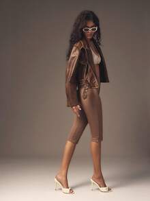 SHUZIA Giày sandal cao gót nữ thời trang hàng ngày đa năng có khóa trang trí, thích hợp cho dịp Giáng sinh. - trắng - Xem 5