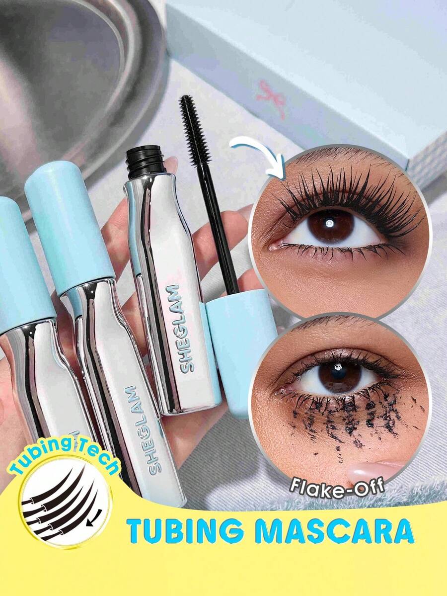SHEGLAM Lashlighter Infinite Tubing Mascara Brand Beauty Makeup Face Paint Cosmetic For Women Girls Perfect For Fall Winter Ideal For Y2K Fancy Fashion Suitable For Birthday Christmas Present Party Ready Best Color