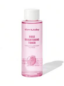 Rose Brightening Toner, Rose, befeuchten und aufhellen, minimieren das Aussehen der Poren, und sanft peelt die Haut, gute Wahl für Hochzeit, Urlaub, Strand, Reisen EssentialsEaster Geschenke, geeignet für Sommer Hautpflege - Pink - Übersicht 6