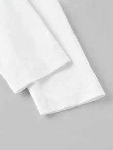 Tseoso 95% Cotton Women's New Arrivals Cotton-Feel Small V-Neck Half-Placket T-Shirt For Spring, & Autumn And Winter, Casual, Cozy Chic, Slim And Versatile, Autumn/Winter, Versatile For Daily Wear, Indoor And Outdoor, Vintage, Soft Girl, Outing Items, Home, Back To School, Fall Women Clothes, Versatile, Old Money, New Money, Gift,,White Shirt