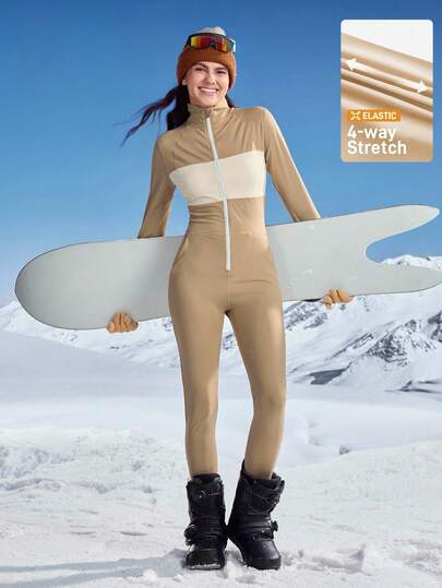 In My Nature Women's Outdoor Jumpsuit & Pants, High Elasticity, Skin-Friendly, Suitable For Camping, Hiking, Sports, Commuting, Skiing