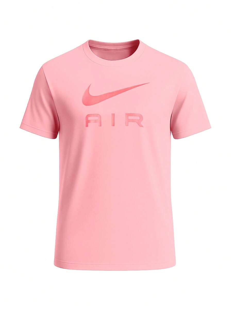 Nike Air Womem's Sports T-Shirts Pink - Pink - View 1