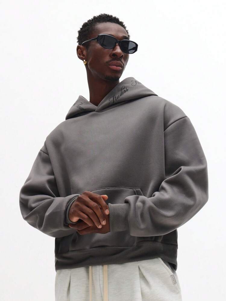 Classic Hoodie With Centre Pocket