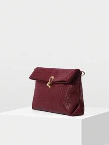 MOTF PREMIUM LADIES' HANDBAG - Burgundy - View 3