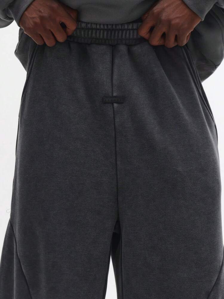 Pantalon de jogging à panneaux épais avec poches latérales