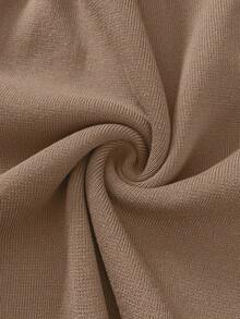 SHEIN LUNE 2 pièces Ensemble pull oversize à manches chauve-souris et pantalon large en tricot, tenue en tricot décontractée, élégante et vintage pour femmes en automne/hiver