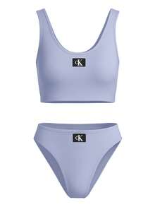 Calvin Klein Girls' Swimsuit Set Persian Violet - Purple - View 1
