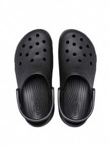 Crocs Classic Women's Platform Clogs Black CR206750 - Black - View 3