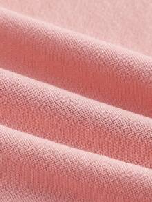 Maija Kids Maija Kids 2件套少女字母印花连帽衫和裤子套装 - 粉色 - 查看 8