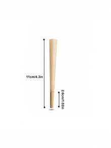 50/100/200 Pack 110mm King Size Pre Rolling Paper Cones Brown Rolling Paper With Tips|Rolling Paper