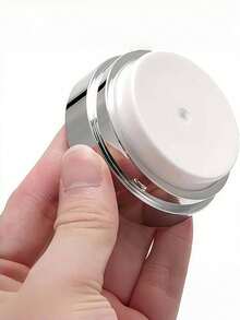 15ml/30ml/50ml/100ml 真空泵瓶，真空面霜罐，可再填充保湿霜分配器，按压式泵瓶，适用于乳液、精华液、化妆品、旅行和浴室存储” - 彩色 - 查看 5