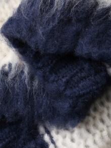 Livesso Women's Loose Fit Round Neck Sweater, Autumn