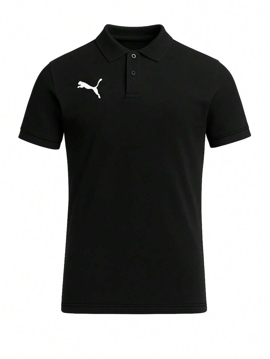 Puma TeamGOAL Men's Polo Shirts Black - Black - View 1