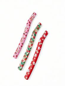 Strawberry Shortcake X SHEIN Fashionable & Cute Cartoon Strawberry Pattern Eyebrow Trimmer, Gift Ideas - Multicolor - View 6