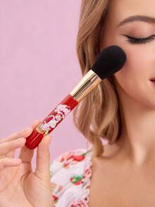 Strawberry Shortcake X SHEIN 草莓卡通印花画笔套装，礼品创意 - 紅色 - 查看 5