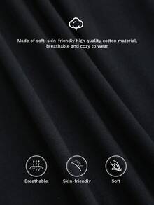 FavEase Casual Versatile Jumpsuit Mini Skirt, Spring/Summer, Built-In Bra - Black - View 3