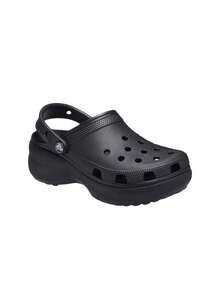 Crocs Classic Women's Platform Clogs Black CR206750 - Black - View 2