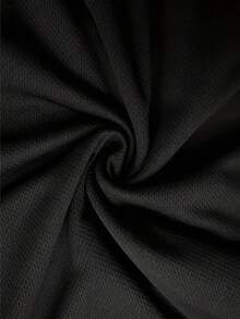 Sport MetroGents 男士简约印花运动短裤 - 黑色 - 查看 4