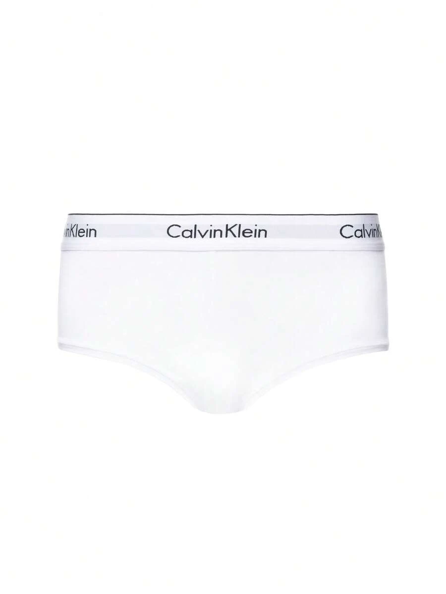 Calvin Klein Women's Boxer Briefs - White - View 1