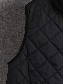 SHEIN 青少年男孩绗缝拼布毛巾绣背心搭配圣诞节运动衫 秋季衬衫 万圣节开衫 万圣节儿童服装 长袖衬衫 秋季套装 格子夹克 黑色开衫 万圣节衬衫 红色开衫 万圣节毛衣 棕色开衫 黑色衬衫 绿色衬衫 红色衬衫 秋季衬衫 男童毛衣 白色衬衫 - 黑色 - 查看 4