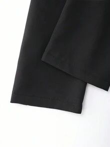 Franclia Mono de vestir elegante de manga larga con cuello de solapa para mujer