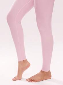 LUVLETTE Women's Thermal Underwear Ultra-Soft Base Layer Cold Weather Warm Winter PJ Set Round Neck Top And Long Bottoms - Pink Lightweight And Warm Set Pajama Sets - Pink - View 5