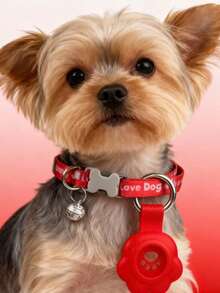 PETSIN 1 Stück Haustier-Tracker-Schutzband; Haustier-Tracker-Schutz; verstellbare Größe Halsband; tragbarer abnehmbarer Tracker-Schutz; Haustier-Halsband; Haustier - Verschiedenfarbig - Übersicht 5