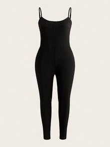 Flirla 大码纽扣领长袖衬衫和连体裤两件套 - 彩色 - 查看 4