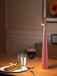 Teckwe Modern Portable LED Table Lamp, Dimmable Touch Bedside Reading Light, Minimalist Bedside Table Lamp, Suitable For Bedroom, Living Room Decor