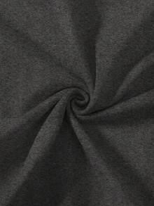 Lunelith SHEIN Lunessa Modisches und Lustiges Kurzarm T-Shirt mit Rundhalsausschnitt und bedrucktem Katzenmuster für Frauen