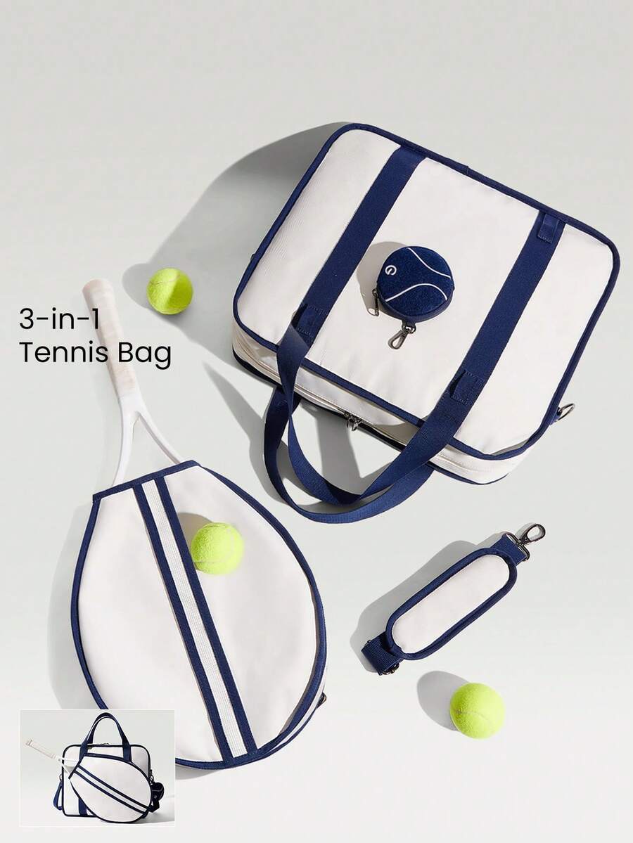 GLOWMODE 22L Champion 3-In-1 Detachable Tennis Tote Bag - Blue - View 1