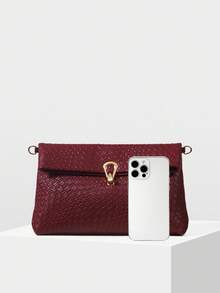 MOTF PREMIUM LADIES' HANDBAG - Burgundy - View 4