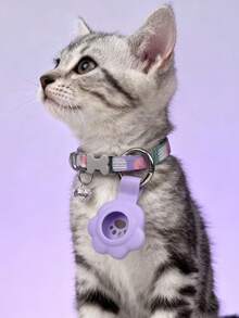 PETSIN 1 Stück Haustier-Tracker-Schutzband; Haustier-Tracker-Schutz; verstellbare Größe Halsband; tragbarer abnehmbarer Tracker-Schutz; Haustier-Halsband; Haustier - Verschiedenfarbig - Übersicht 11