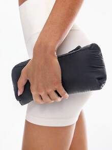 GLOWMODE DreamLyx Chill Soft Smooth Warm Lightweight Sweat-Wicking Water-Repellent Slim-Fit Down-Proof Puffer Jacket Autumn Winter Outdoor Daily Casual - Black - View 8