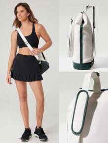 GLOWMODE 21L Adjustable Detachable Strap Bag Tennis Golf - Dark Green - View 7