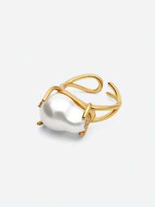 Opalesca Y2K/Mom/Women/Girl/Fall/Autumn/Winter/Festival/Holiday/Vacation/Old Money/Halloween Ring,Holiday,Vacation,Party,ElEGANT,PREMIUM,PEARL,For Mom/Women/Girl/Mother,Fall/Autumn/Winter,Outfits,Old Money,Premium,Pearl,Elegant,Fairycore/Fairy