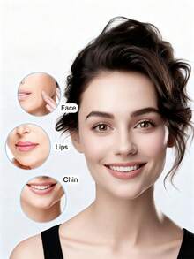 Teckwe Facial Hair Remover For Women, Rechargeable Electric Shaver And Razor, Painless Electric Hair Removal Device For Face Eyebrows Peach Fuzz Lips With Light, Perfect For Outdoors Travel Beach Halloween Party 