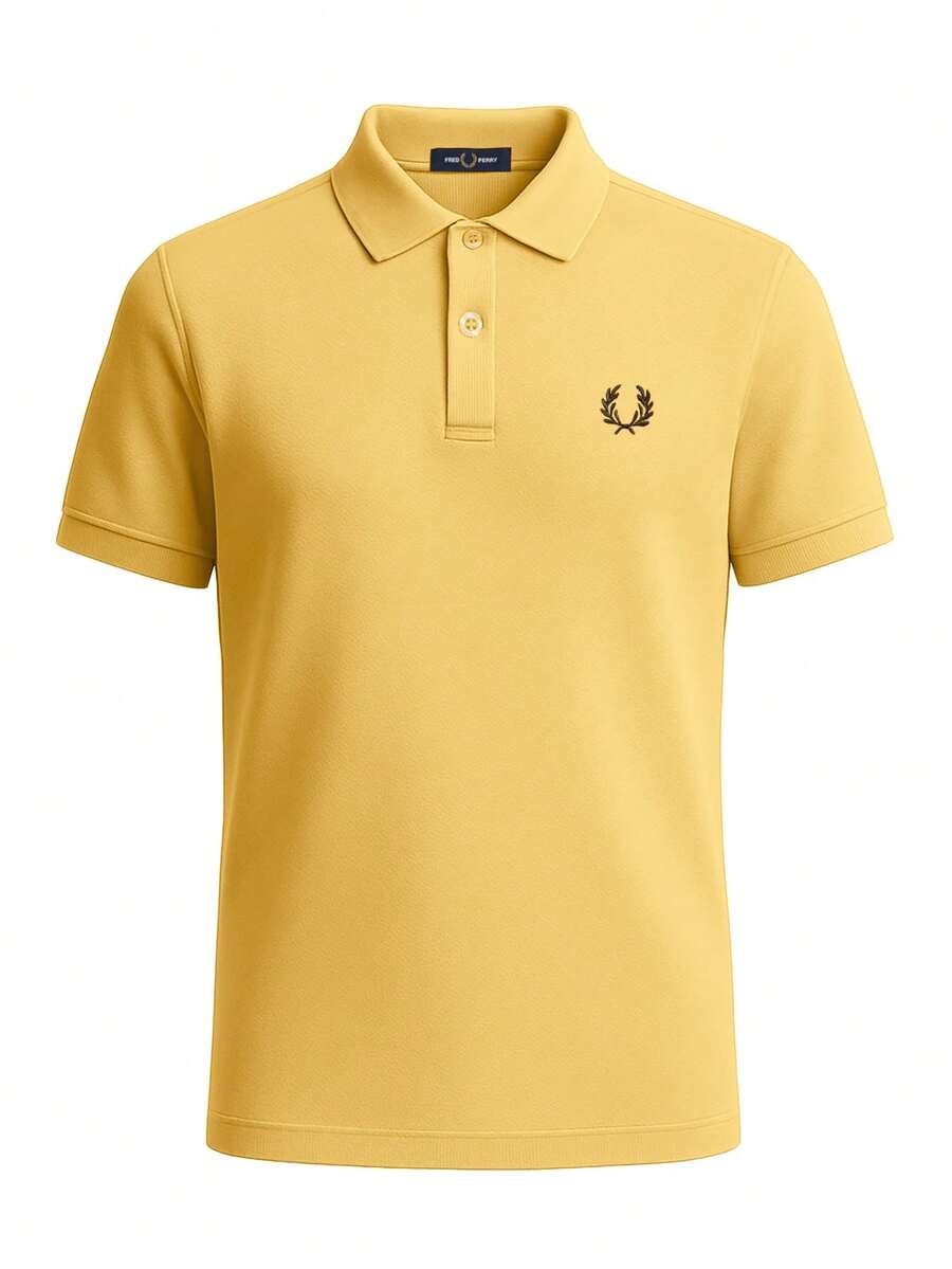Fred Perry Men's Polo Shirts Yellow - Yellow - View 1