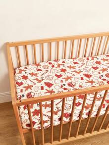 Cozy Pixies 1-Piece Christmas Cartoon Pattern Baby Mattress, Comfortable And Soft Sheets, Daily Use For Newborns - Multicolor - View 6