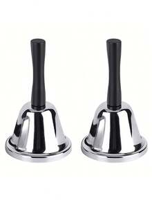 响亮的手铃，成人用银钢手铃，用于教室内部的晚餐铃铛，用于食物线，警报，铃铛，铃铛，铃铛，铃铛，大铃铛，手铃铛，迷你铃铛，铃铛，铃铛，铃铛，铁拳，手铃铛，铃铛，铃铛，教室 - 彩色 - 查看 3